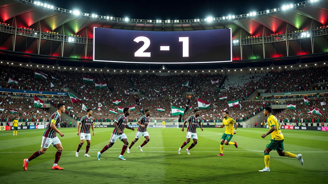 Fluminense domina, mas cede virada do Palmeiras na ida da semifinal