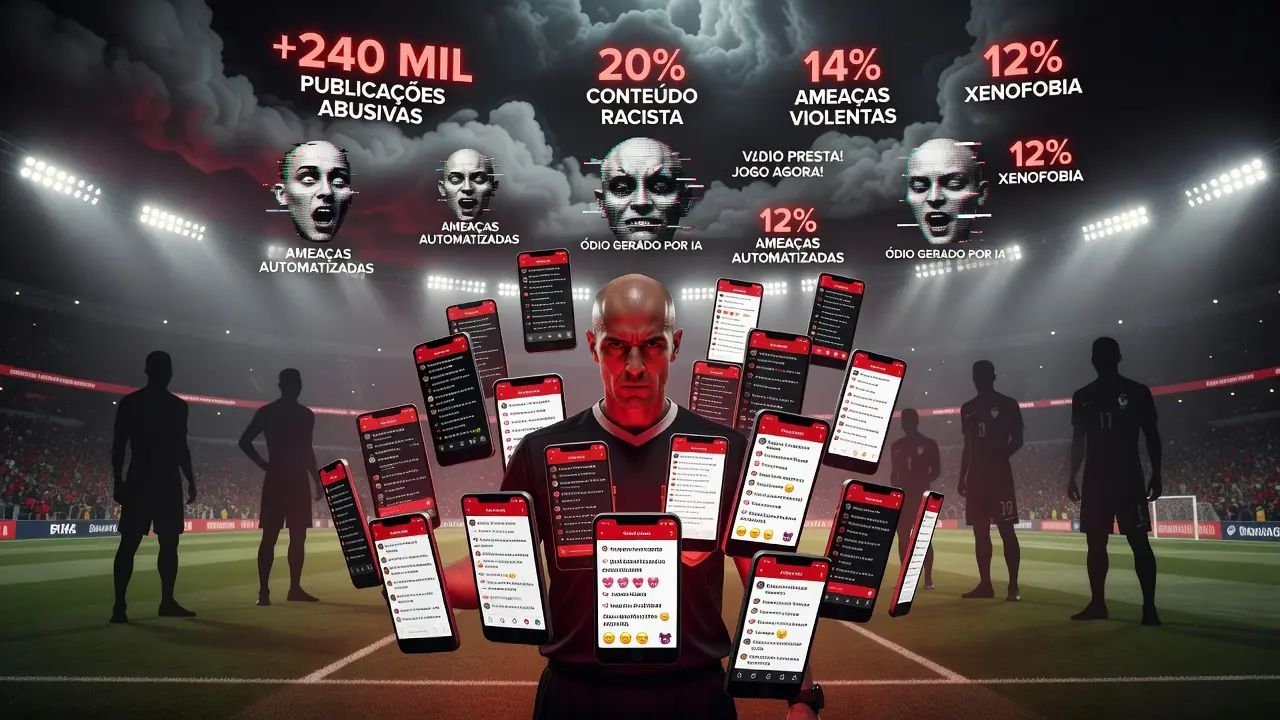 Fifa Revela Escala de Ódio Virtual na Copa de 2026